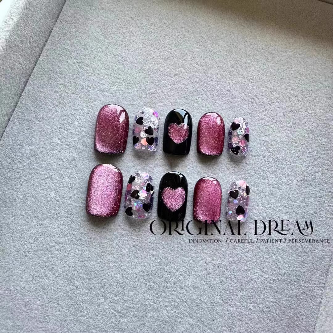 手工定制成品假指甲贴片