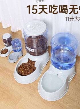 狗狗饮宠水机物自动喂器食器Q2F5Mltt猫咪饮水小中大型犬喝碗水狗
