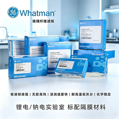 Whatman玻璃纤维滤纸电池隔离膜