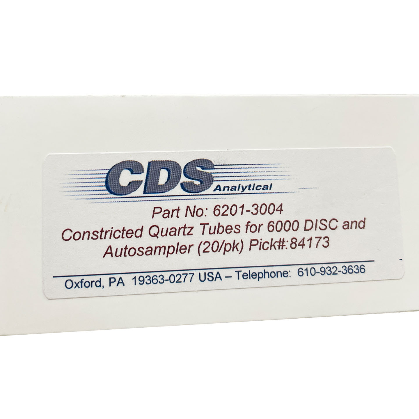 CDS DISC自动进样器热裂解样品管工具耗材 20根/包6201-3004进口