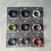 多彩原装 适用于小米手环3 4代腕带34nfc通用个性 4代硅胶手环表带