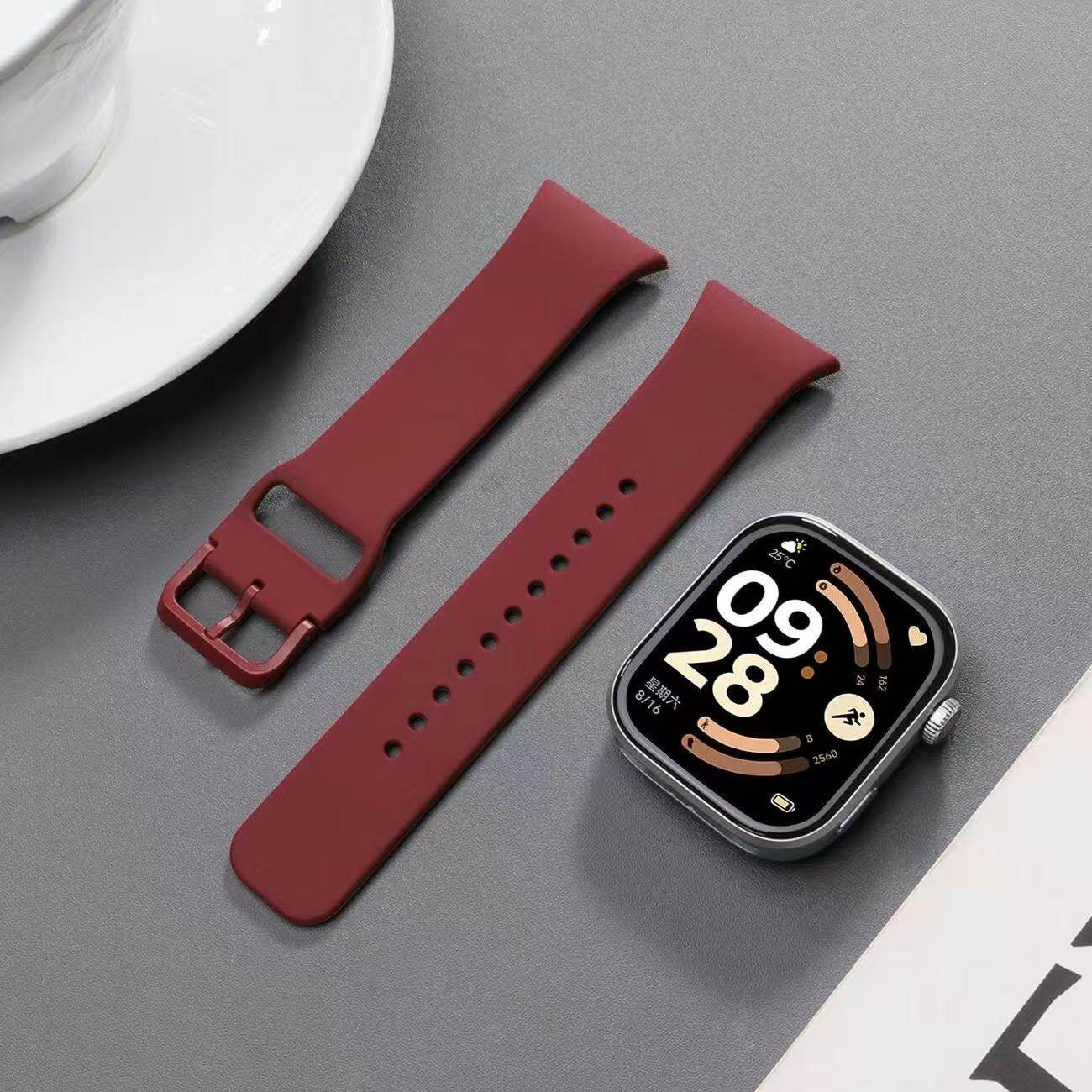 适用于小米手环8/9pro替换原装表带个性运动红米watch4/5/6原表带