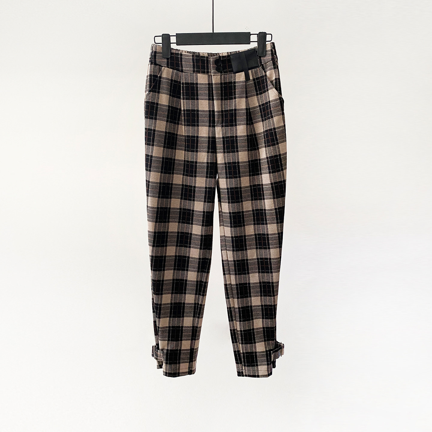 【特价清仓】格纹休闲时尚9分裤 不变形不鼓膝盖保暖时尚宽松靴裤,女装/女士精品,裤子,淘宝优惠券,粉丝福利购,淘宝优惠卷