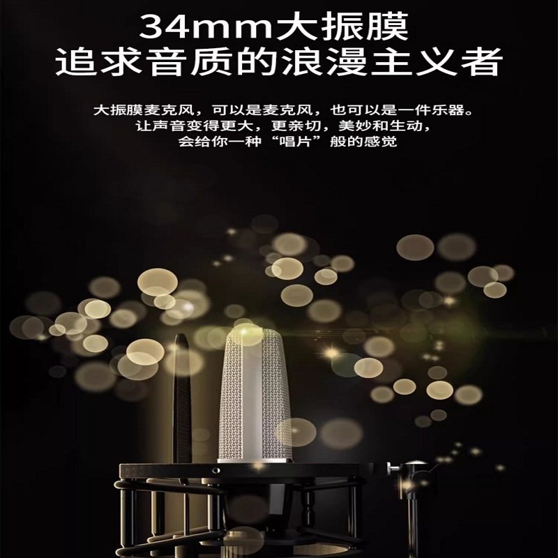艾肯iCON神盾高端电容麦克风主播