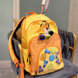 羽毛球拍包双肩包大容量轻便儿童网球拍包女款成人双肩运动包可爱