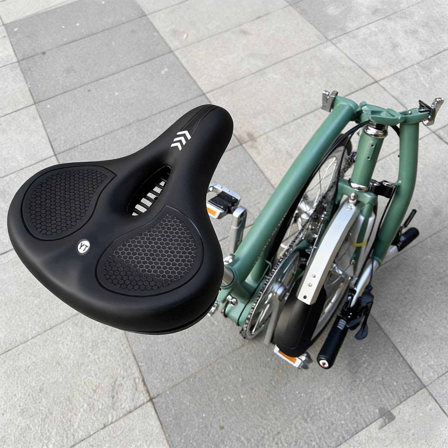 折叠自行车坐垫公路车大行适用座垫套超软防屁股痛舒适鞍座骑行配