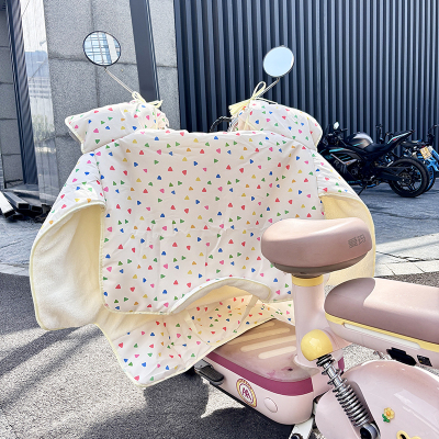 电动车挡风被2025新款冬季加厚雅迪爱玛四季通用电瓶车保暖防风罩
