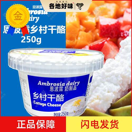恩波露乡村干酪 茅屋奶酪芝士Cottage Chees哥本哈根食材250g