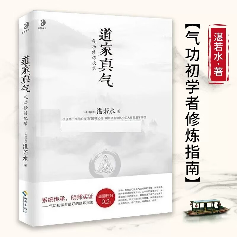 道家真气（气功修炼次第）湛若水著海南出版社正版传承两千余年的梅花门修炼心得气功初学者修炼入门指南运行法心法真传大全书籍 书籍/杂志/报纸 中国文化/民俗 原图主图