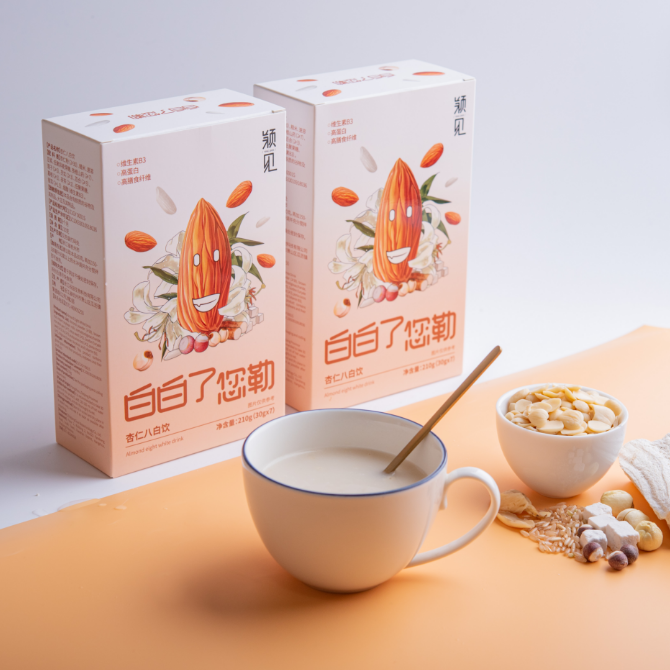 杏仁营养早餐颖见以白养白