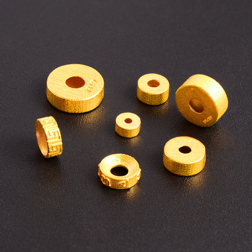 语瑶18k金直切药片隔片配件