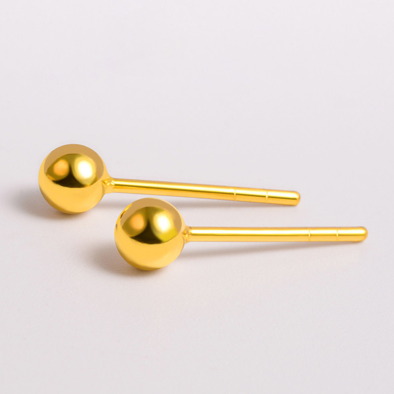 黄金豆豆耳钉小金豆纯金999足金正品纯金迷你单只送妈妈2024新款,黄金,定价黄金耳饰,淘宝优惠券,粉丝福利购,淘宝优惠卷