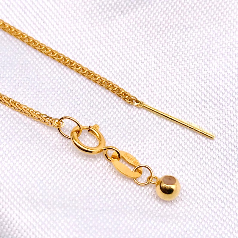 语瑶肖邦链细金链18K金直针手链
