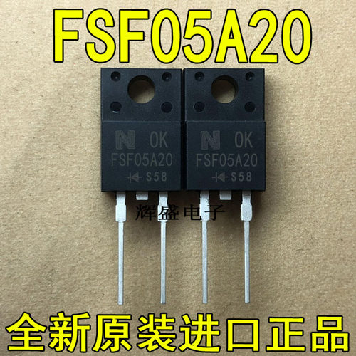 全新进口 FSF05A20 英达半导体 TO-220F-2 超快速二极管 5A 200V