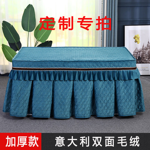 定制新款烤火罩加厚电炉罩套长方形茶几罩电暖炉烤火桌布罩烤火被