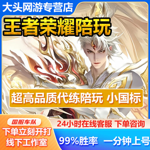 【线下工作室】王者荣耀代打排位上星车队陪玩躺赢上分 超高效率