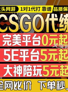 CSGO代练完美世界天梯上分定级赛5E代打cs2官匹定位胜场陪玩陪练