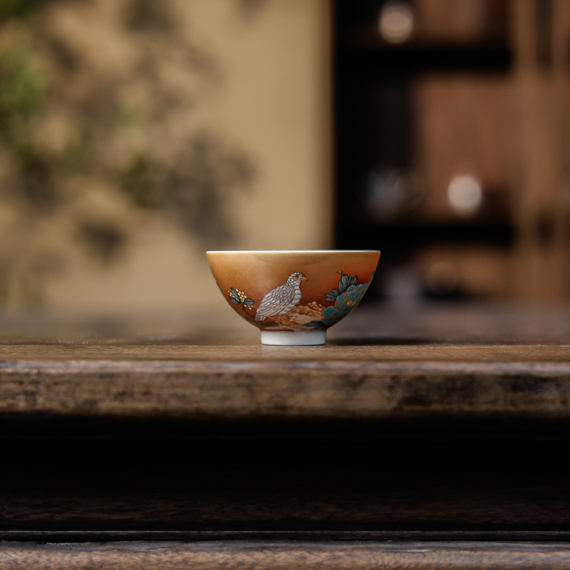 霖溪圣甫茶具满园芳菲无由杯