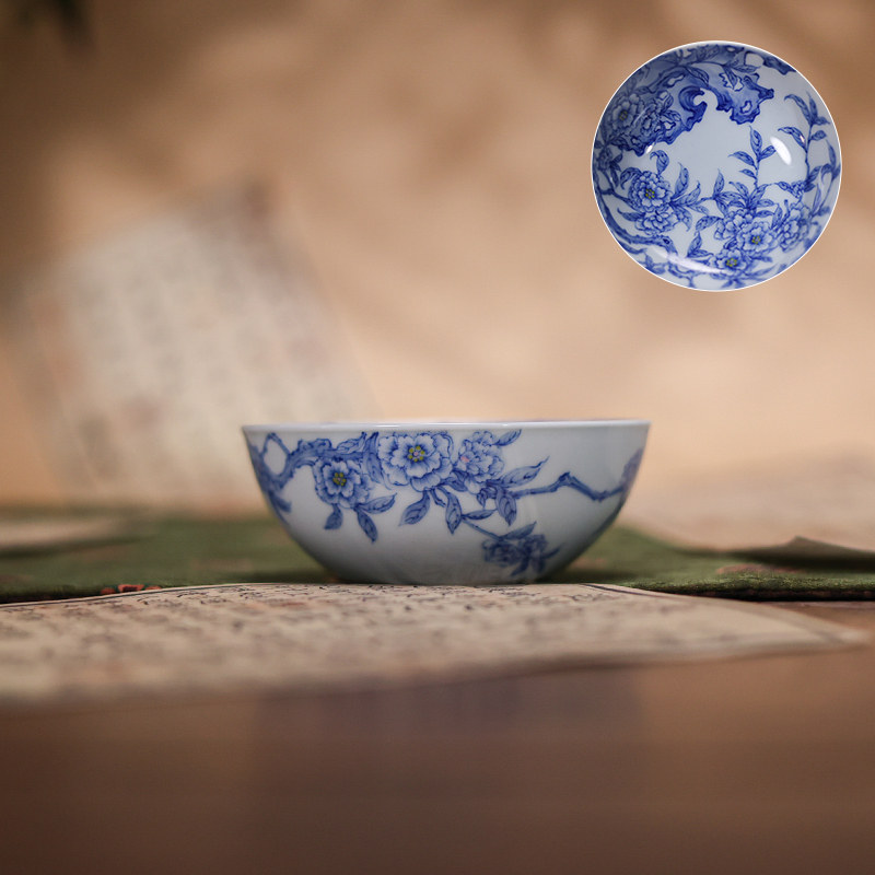 青樵轩茶具桃夭杯主人杯普洱杯