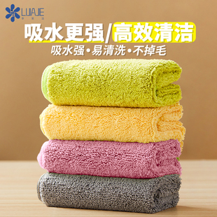 李家洁厨房强力去污餐桌玻璃多功能擦拭布30cm家用清洁布超细纤维