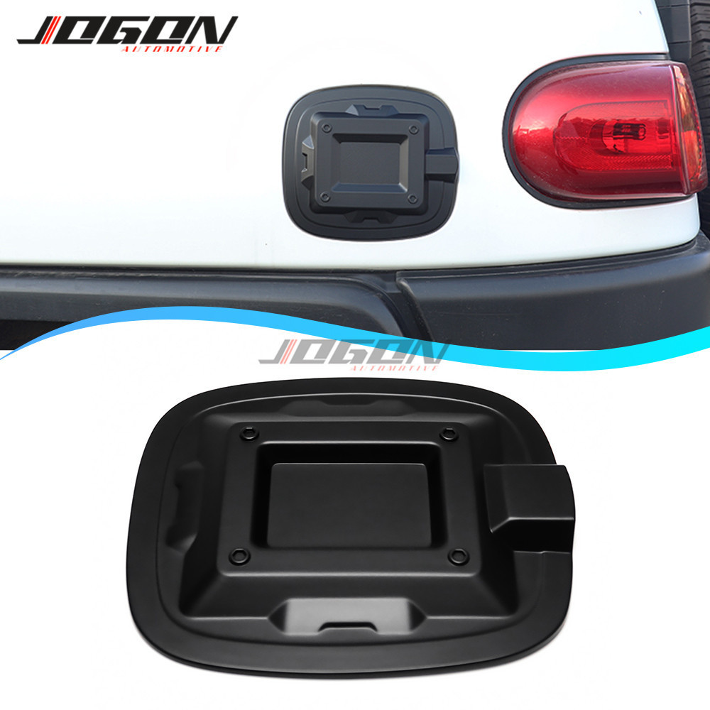适用丰田FJ cruiser FJ酷路泽汽车外饰改装黑武士油箱盖2007-2022