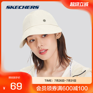 舒适软顶可折叠棒球帽百搭舒适遮阳帽 Skechers斯凯奇2024年夏季