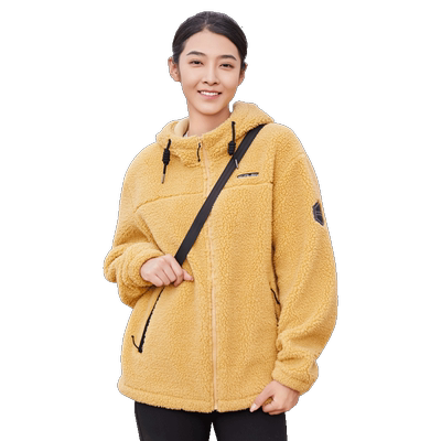 思凯乐摇粒绒抓绒衣外套女卫衣男