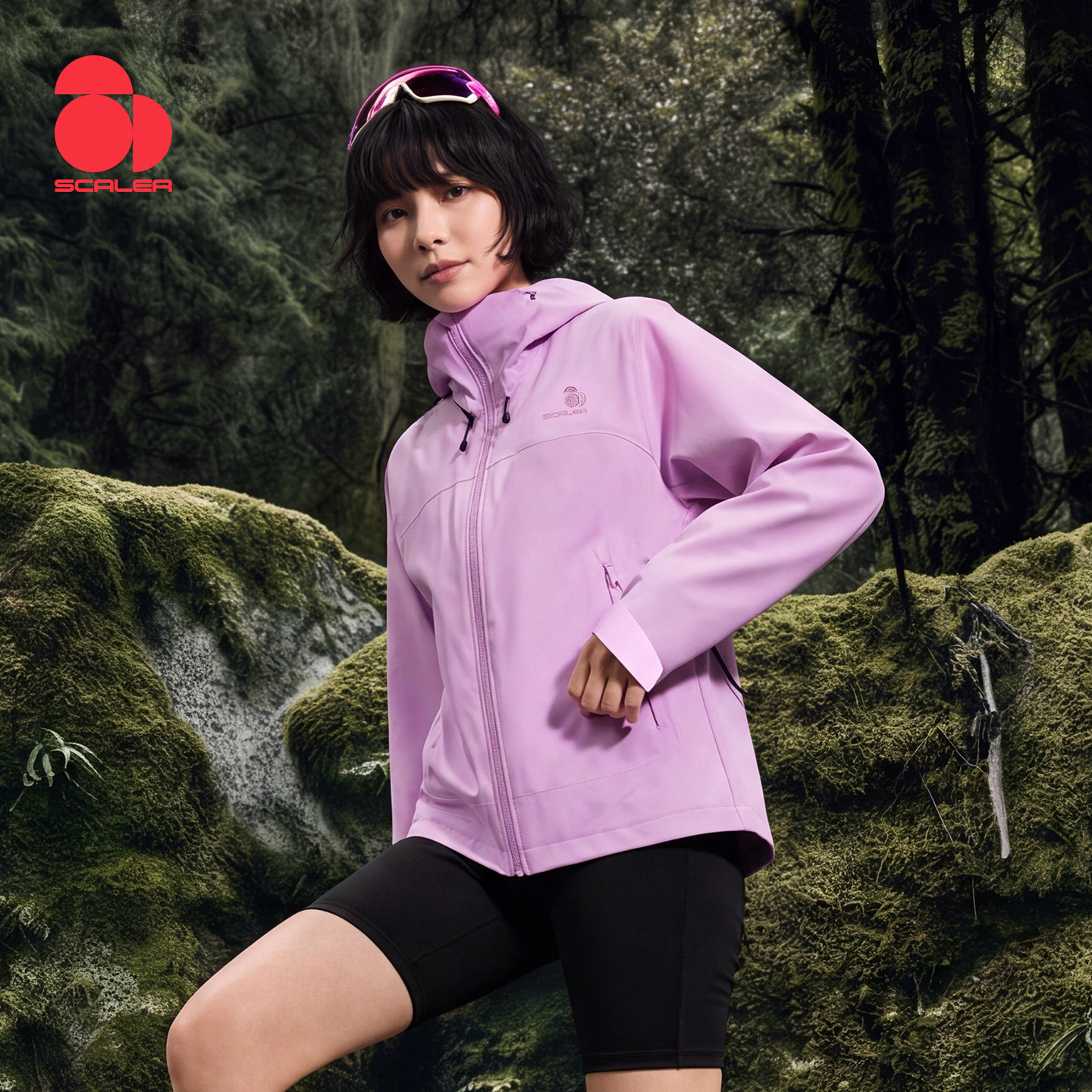 【逍遥甲】思凯乐户外冲锋衣男女26新款防风防水登山服徒步外套