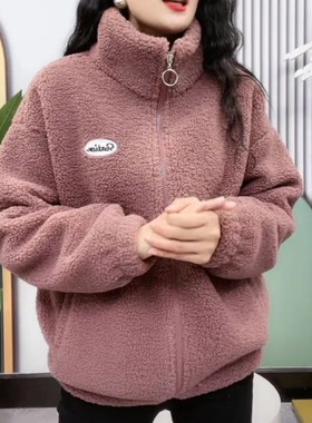 清仓捡漏亏本特价处理~羊羔绒外套女妈妈秋冬棉服2026冬季新款洋