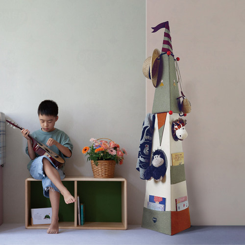 ONFO收纳架衣架多空间红鼻子挂钩