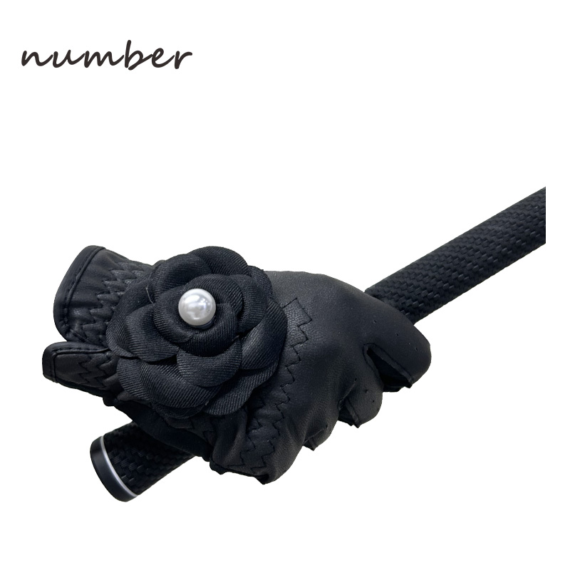 Number高尔夫手套女士双手防晒防滑耐磨透气舒适运动手套NL-05