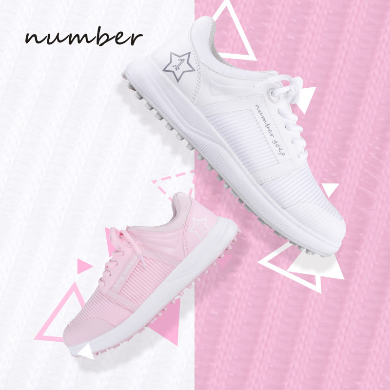 防滑透气高尔夫女鞋NUMBER