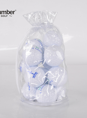 Number高尔夫袋装球 12颗/袋