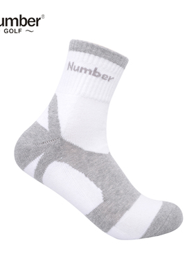 Number高尔夫男士中筒袜NSS-1127