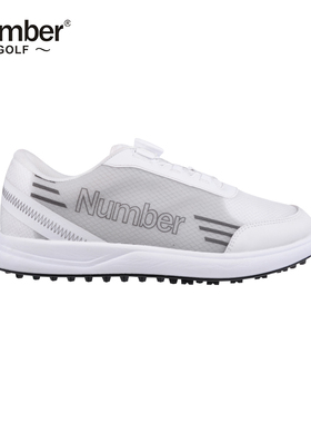 Number高尔夫球鞋男新款轻便运动鞋男款透气旋转纽扣防滑高尔夫鞋