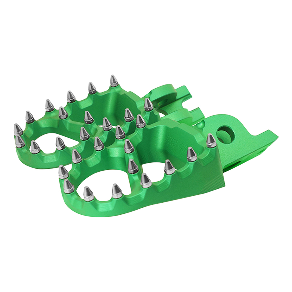 川崎kx铝合金脚踏板铝合金改装