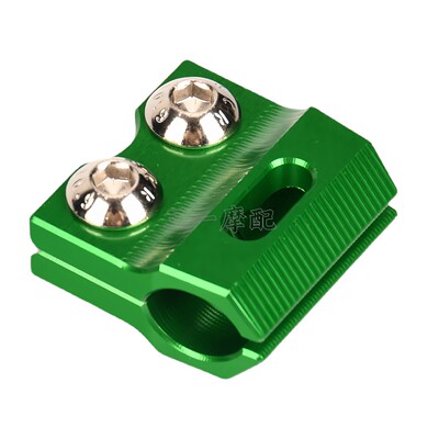 川崎KX125/KX250前刹车油管夹