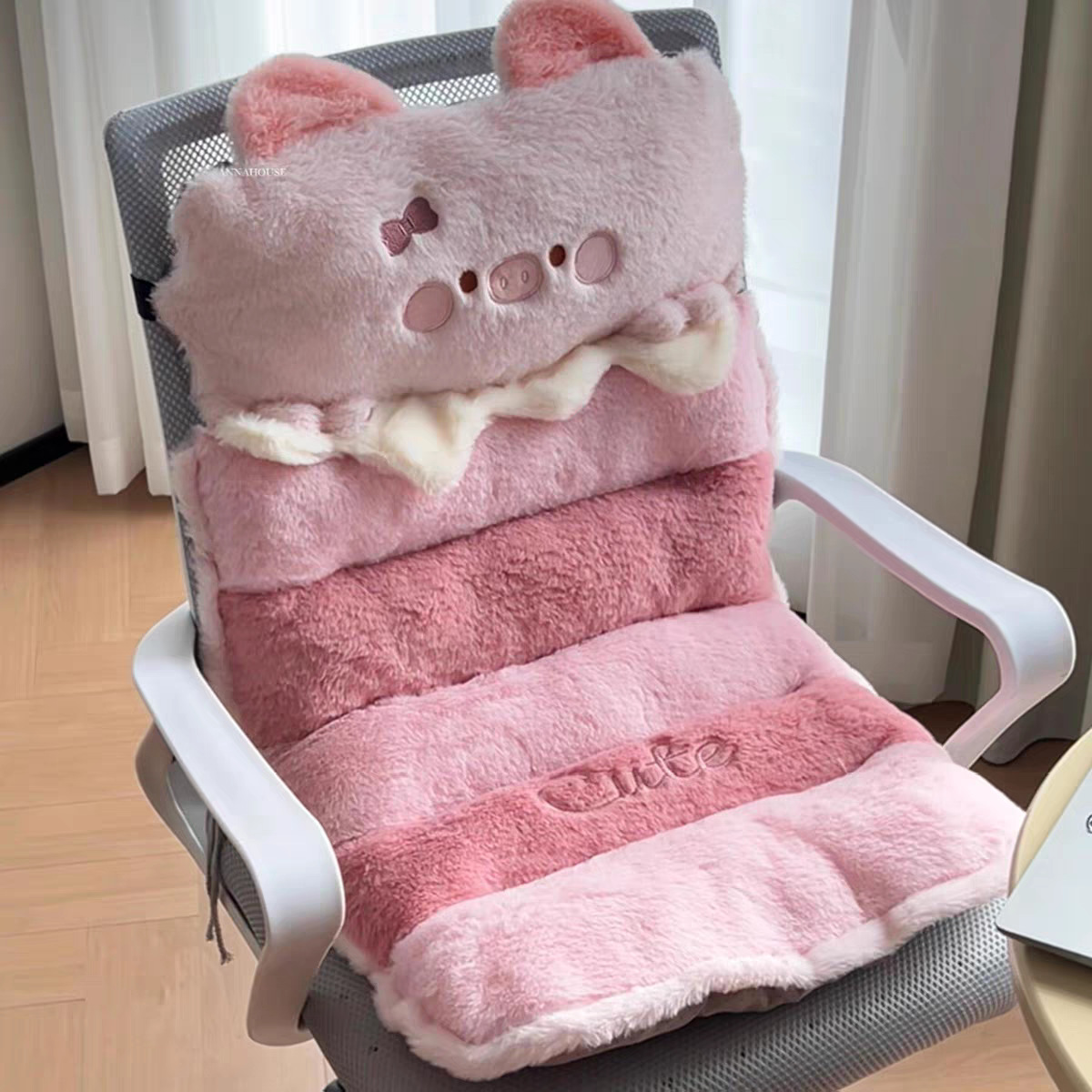 坐垫靠背枕一体护腰办公