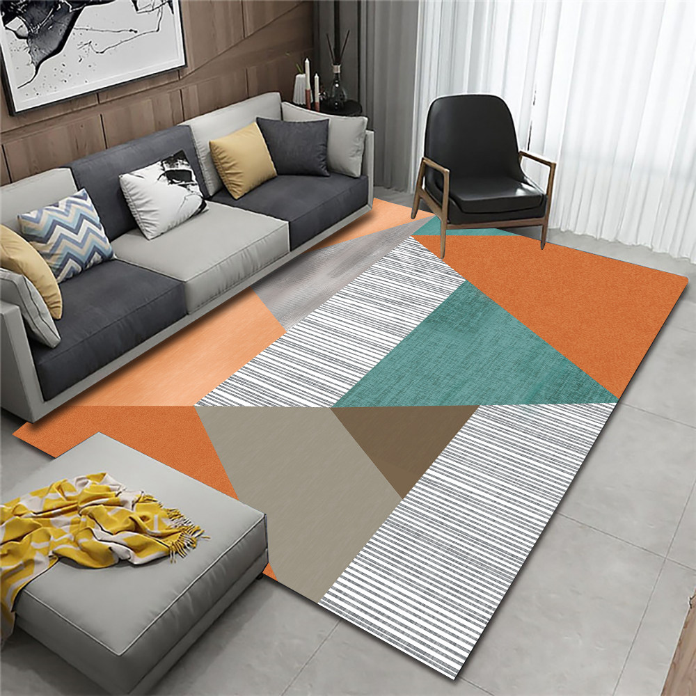 现代简约轻奢卧室毯地毯客厅北欧床边毯沙发茶几毯满铺地垫易打理,居家布艺,地毯,淘宝优惠券,粉丝福利购,淘宝优惠卷