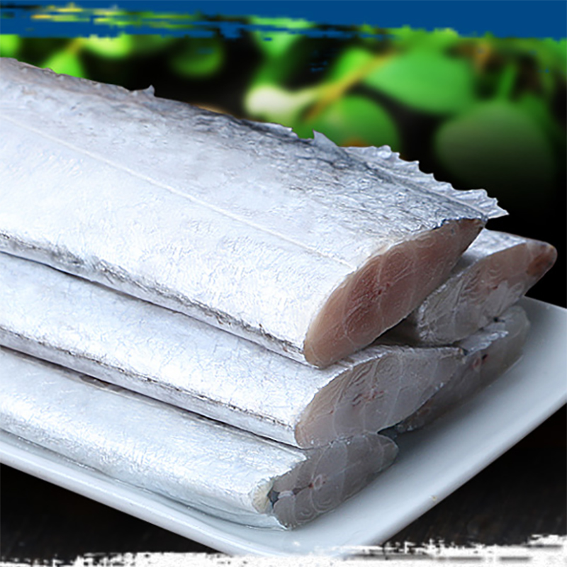 3斤新鲜冷冻无冰特级带鱼段