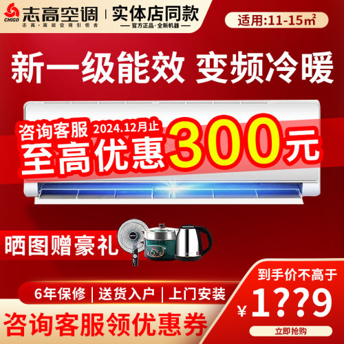 单冷大1匹静音节能志高壁挂式机