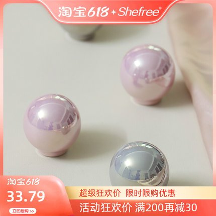 新款法式高d端衣柜拉手现代简约奶油风柜子柜门家具抽屉意式圆把