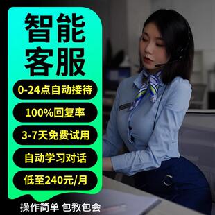 千牛抖店拼多多京东电商客服ai自动回复大模型软件智能机器人外包