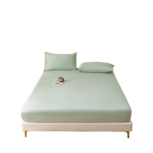 定做定制纯棉床笠床包素色订做尺寸全棉床罩异形榻榻米纯色保护套