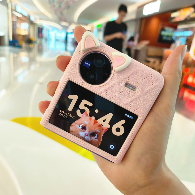 【新品热销】vivoxflip手机壳猫