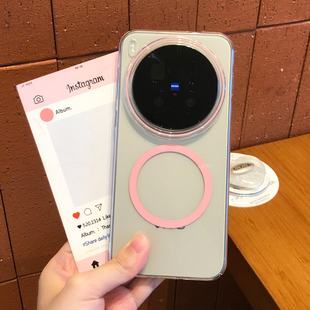 适用于vivox300pro手机壳磁吸新款 简约x300多巴胺 x200ultra超薄防摔vivo透明保护套vivox200pro透彩x200s