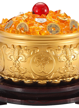 聚宝盆客厅存钱罐室内铜