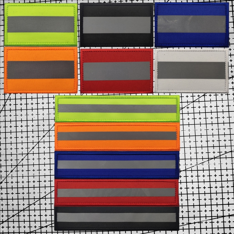 阿尔法FSB魔术贴 俄罗斯三条杠袖标贴目亮反光士气章骑行战术臂章