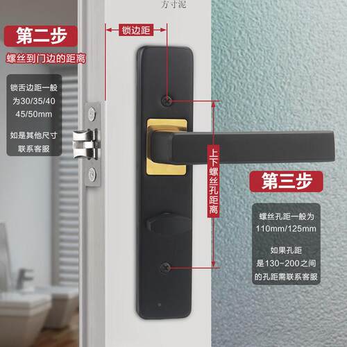 卫锁铝合金门锁舌执手锁厕单所厨门房玻璃实力商家门锁浴卫生间洗