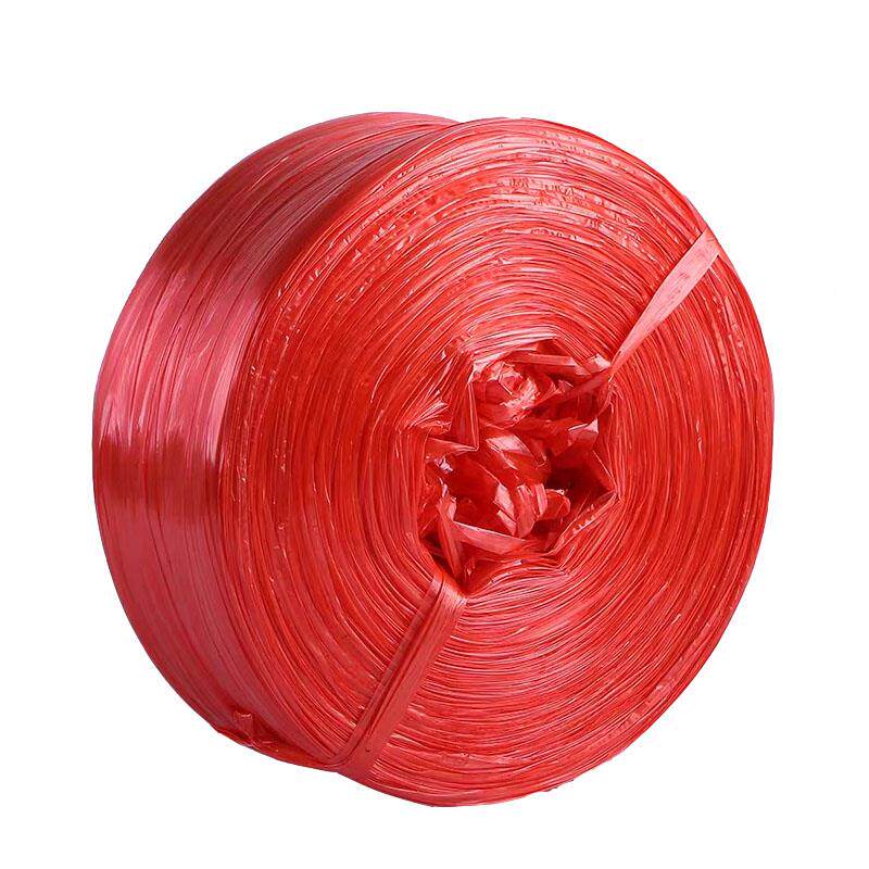 塑料撕裂全新绳料彩捆扎绳色塑料扎口尼龙腐绳斜跨绳涤纶t北p防u